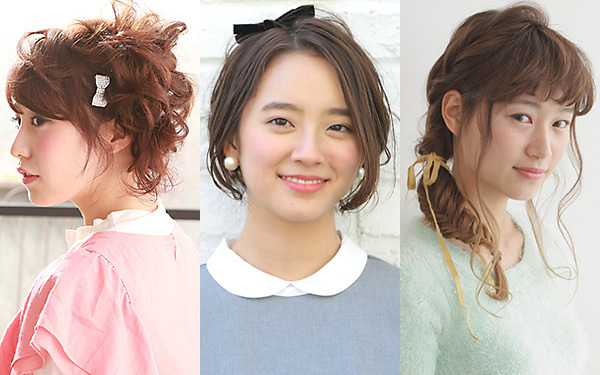 冬のお出かけが楽しくなる！大人女子のためのリボンヘアアレンジ10選