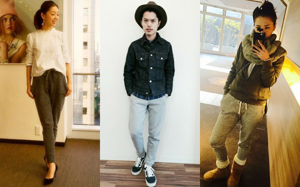 どうやって着こなす！？今流行りの“スウェットパンツ”着こなし術