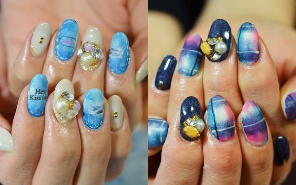 2015年春に流行るとウワサの「デニムネイル」10選
