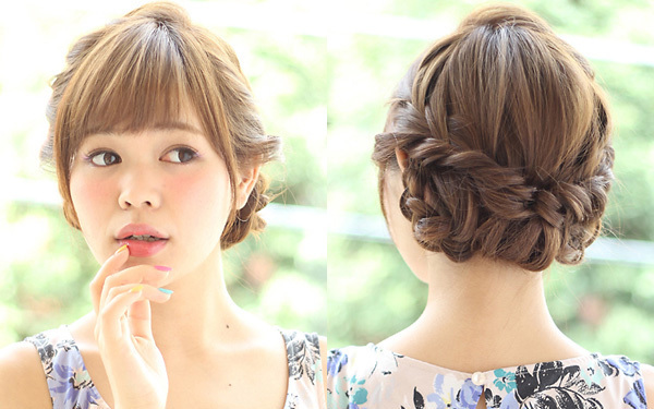 梅雨はまとめ髪で乗り切ろう！簡単ヘアアレンジ☆BEST10