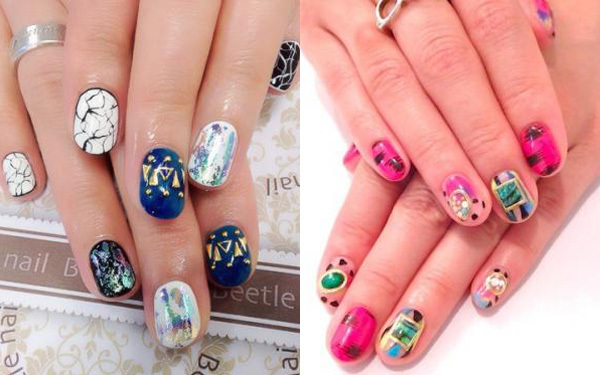 夏はちょっぴり大胆に！派手でおしゃれな「個性派ネイル」まとめ