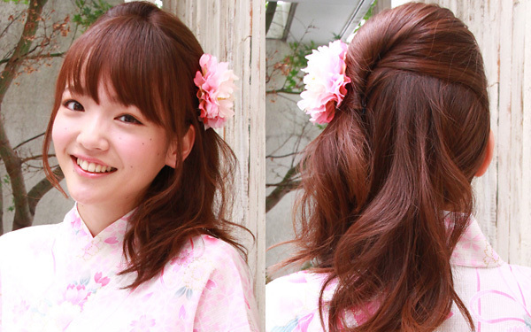 この夏目指すは浴衣美人！お祭りデートにおすすめ☆簡単ヘアアレンジ