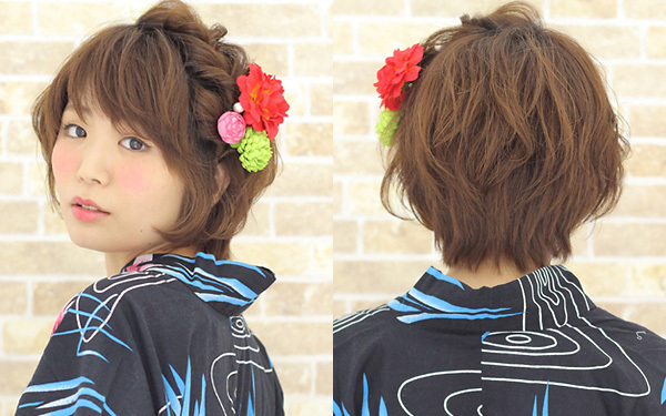 この夏目指すは浴衣美人！お祭りデートにおすすめ☆簡単ヘアアレンジ