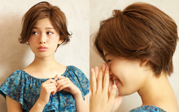 マイナス5歳はシルエットが決め手？！最新大人女子ショートヘア5選