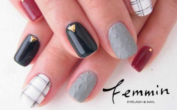 秋冬の定番「チェックネイル」でワンラック上のファッションを楽しんで！