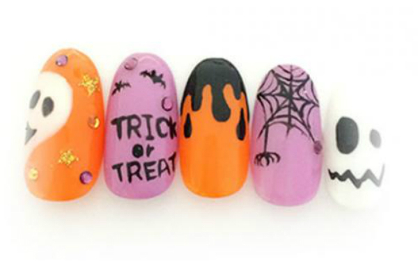 いよいよ来週はハロウィン！ネイルもハロウィン仕様で気分を盛り上げて☆