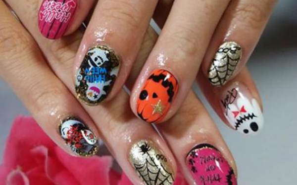 いよいよ来週はハロウィン！ネイルもハロウィン仕様で気分を盛り上げて☆