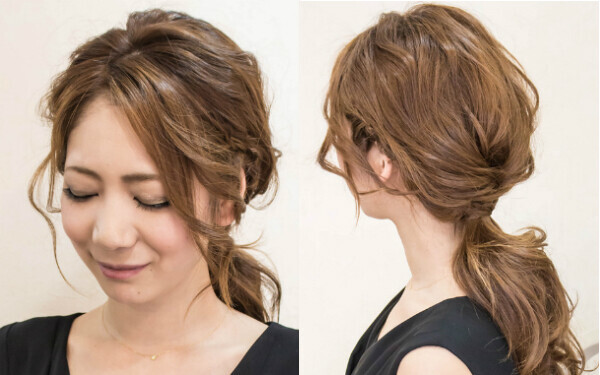 忘年会シーズン到来 仕事中とは違う自分を演出できる 最新ヘアアレンジbest5 ウーマンエキサイト