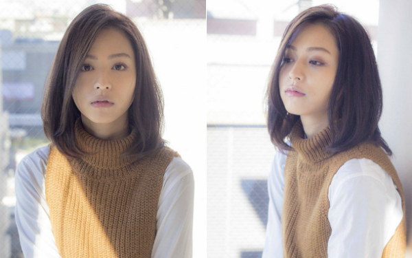 ナチュラル＆小顔効果抜群！前髪ナシで魅せる、最新ミディアムヘアBEST5