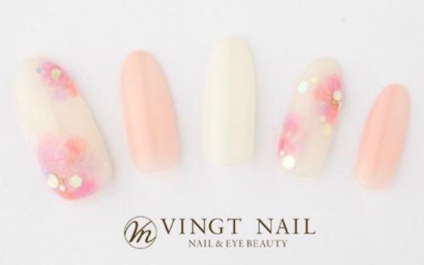 花柄ネイルでひと足先に春気分☆注目のフラワーネイル5選