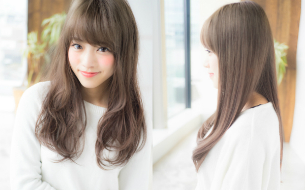 話題のグレージュカラーが映える！柔らかロングヘア☆最新ランキング