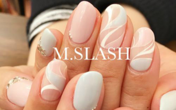 2016春夏の流行カラー「セレニティー」でつくる、最新トレンドネイル5選