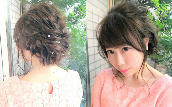 もうすぐジューンブライド☆パーティーに華を添える、最新お呼ばれヘアBEST5