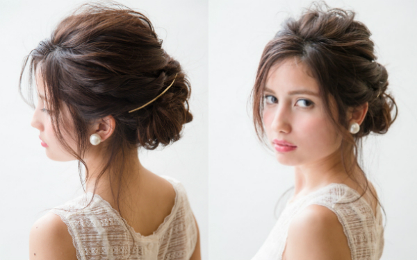 もうすぐジューンブライド☆パーティーに華を添える、最新お呼ばれヘアBEST5