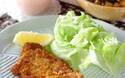 今日の献立は「チーズ風味のポークカツ」