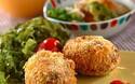 今日の献立は「チーズ入りコロッケ」