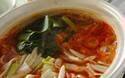 今日の献立は「トマト鍋」