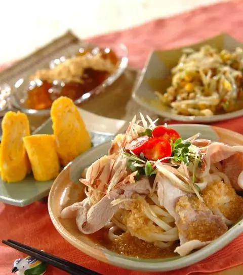 今日の献立は サッパリ冷しゃぶうどん E レシピ 料理のプロが作る簡単レシピ 1 1ページ