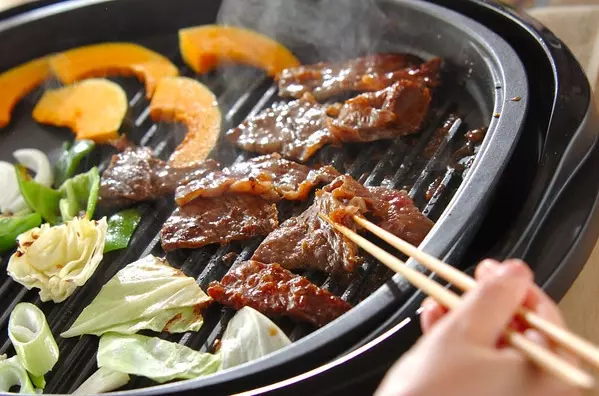 牛肉の漬け焼き