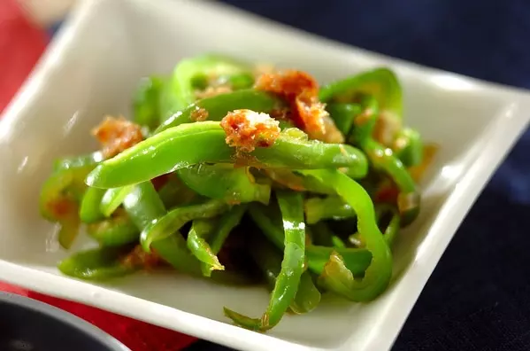 ピーマンのおかか炒め