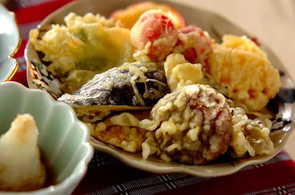 いろいろ野菜の天ぷら