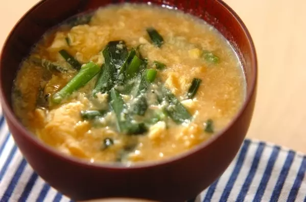 ニラタマみそ汁