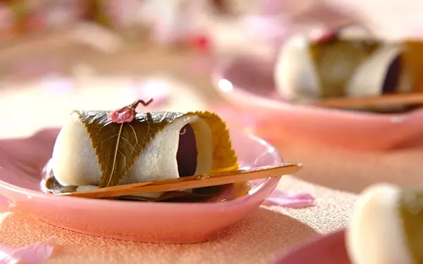 関東風の桜餅