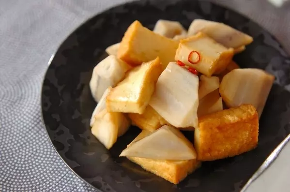 レンコンのピリ辛炒め