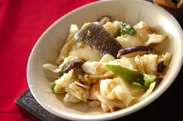 鮭のガーリックバターチャンチャン焼き