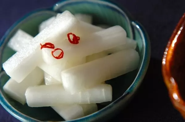 大根の甘酢漬け