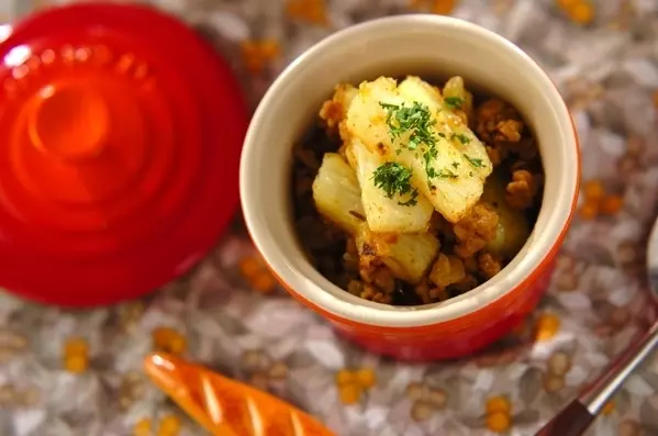 長芋のドライカレー