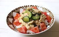  暑い日に食べたい爽やかな食感！「高野豆腐ときゅうりのごまぶっかけ飯」【今日の時短ごはん Vol.15】