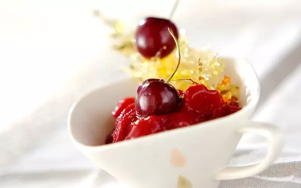 フランボワーズシャーベット