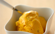 レンジでチンして時短簡単！　カボチャアイスクリーム