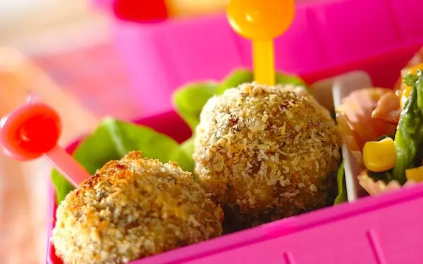 まるでたこ焼きのよう！　食物繊維たっぷり、切干し大根お好み焼き