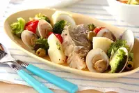 ひな祭りを盛り上げるごちそうレシピ！　ハマグリのアクアパッツァ