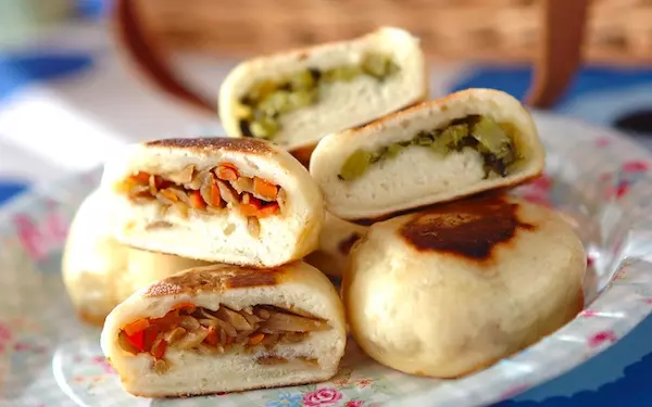 お好みの具材を入れてオッケー！　ピクニックにも最適な簡単おやき