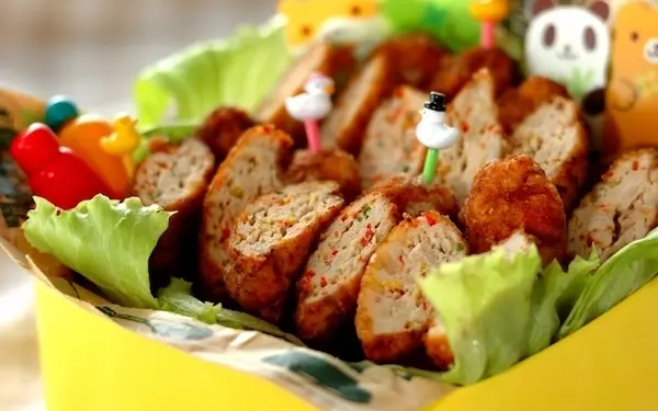 冷めても柔らかい、お弁当にピッタリなカラフルチキンナゲット