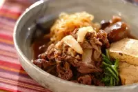 牛こま肉で気軽に！ 「フライパンすき焼き」