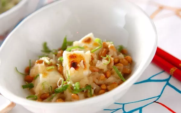 さっぱりと美味しい、朝食としても最適な納豆餅