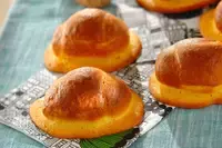 ご当地パンを簡単にホームメイド！　「帽子パン」