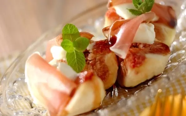 簡単なのにリッチな味わい! イチジクとチーズの前菜