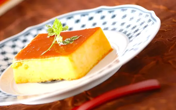 なめらかで濃厚、上品な甘さのカボチャのプリン