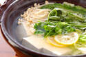 リピ確定！　ダイエットにも嬉しい「柚子香る！湯豆腐」