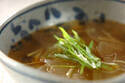 疲れた胃を癒してくれる　「大根とショウガのスープ」