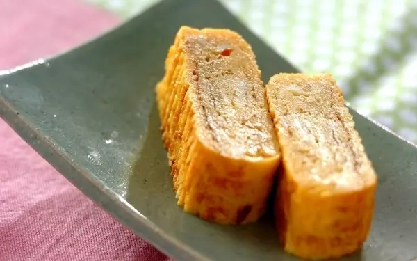 しつこくないヘルシーな甘さが魅力な「卵焼き」