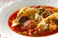 ボリューム満点！　「カブのイタリアンミートボール」