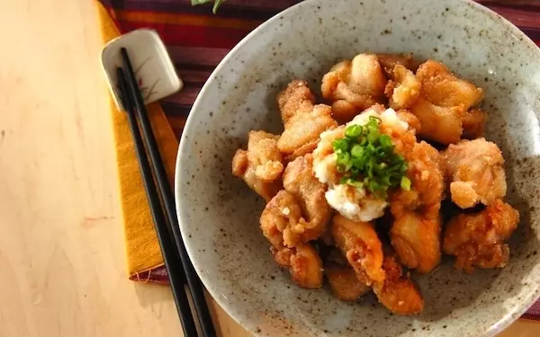 おろしポン酢でいただく！　爽やかな味わいの鶏のサクッと「竜田揚げ」