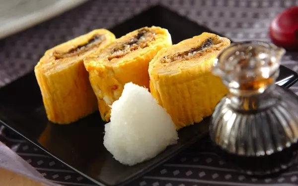 スタミナがアップする、やさしい味わいの「ウナギ蒲焼き入り卵焼き」