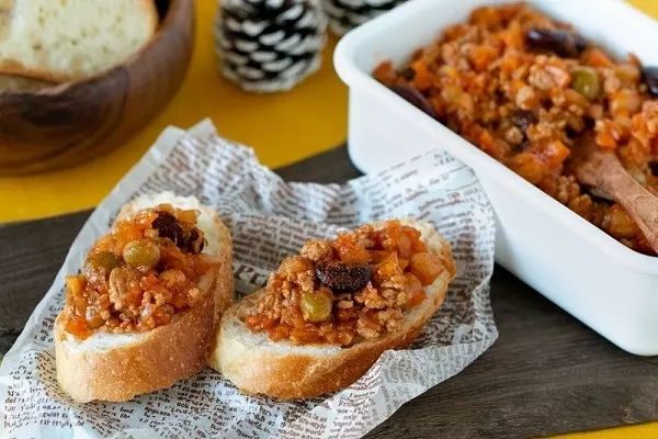 ひき肉と豆のチリコンカン風